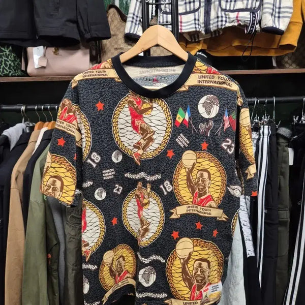[BUNJANG] Maison Chateau Rouge Michael Jordan Short Sleeve T-Shirt (L) / 메종샤토루즈 마이클조던 반팔티 L사이즈