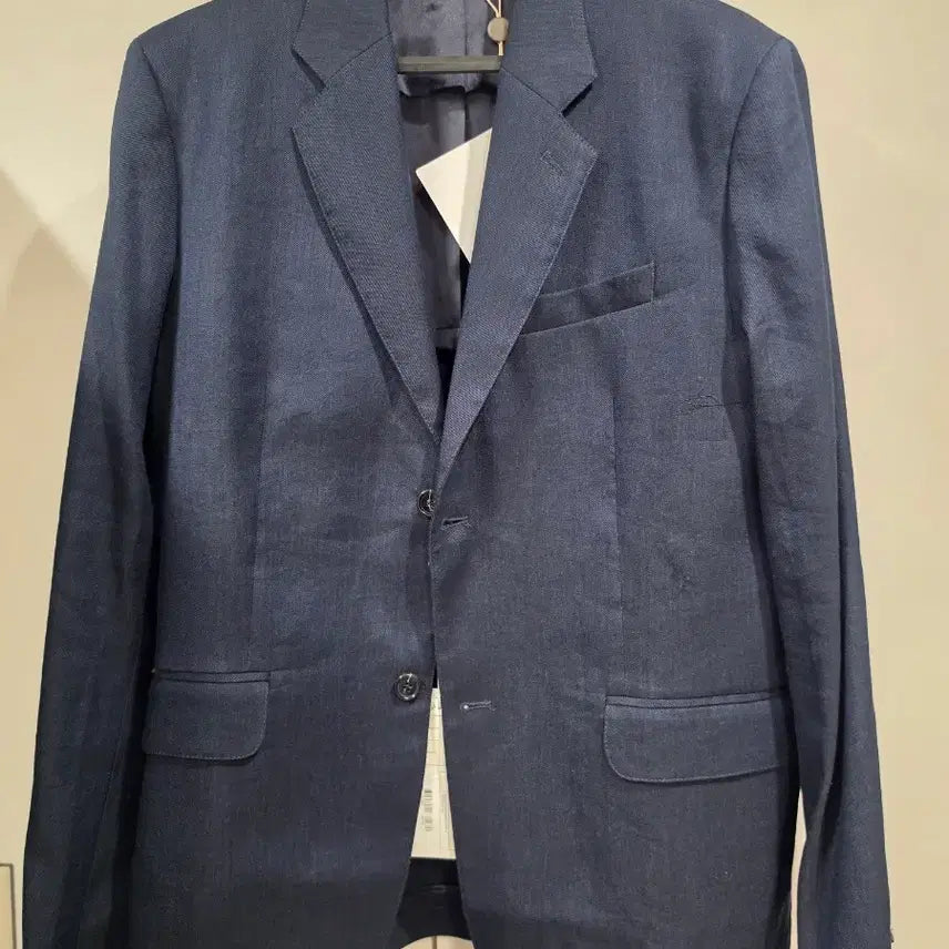 [BUNJANG] ARKET Linen Blazer Jacket Navy 42 / [새상품] 아르켓(ARKET) 여름용 린넨 자켓 (네이비, 42)