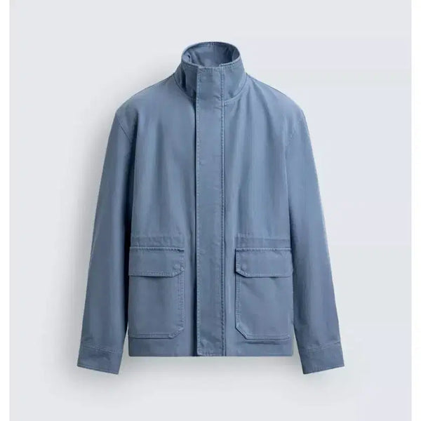 [BUNJANG] Zara Washed Cotton Jacket / 자라 워싱 코튼 재킷 새상품