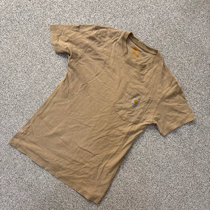 [BUNJANG] Carhartt Short Sleeve T-Shirt 0820J2 / S 칼하트 반팔 티셔츠 0820J2