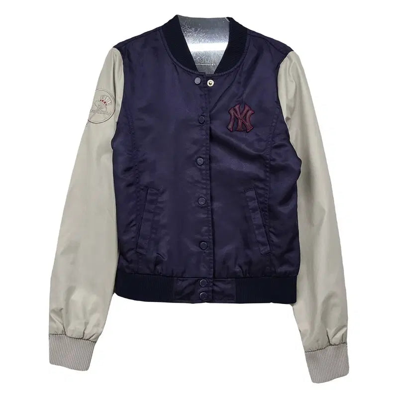 [BUNJANG] MLB New York Yankees Navy Stadium Jacket / 엠엘비 뉴욕양키즈 네이비 스타디움 자켓 85