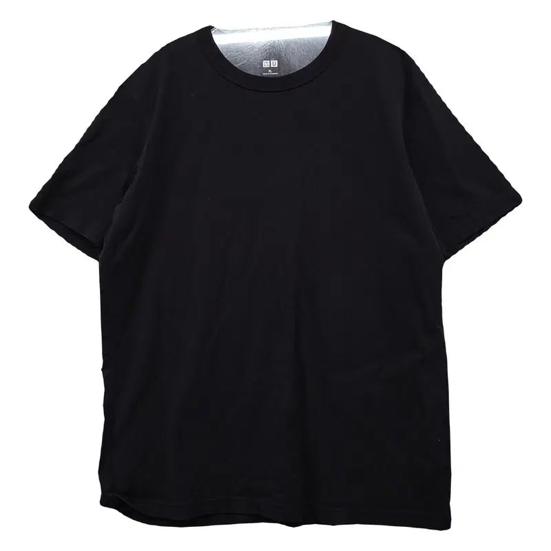 [BUNJANG] Uniqlo Black Short-Sleeve T-Shirt XL / 유니클로 블랙 반팔티 XL