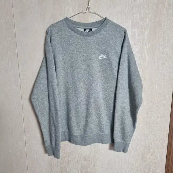 [BUNJANG] Nike Sweatshirt Grey Men's Size 100 / 나이키 맨투맨 그레이 100 남성 기모x