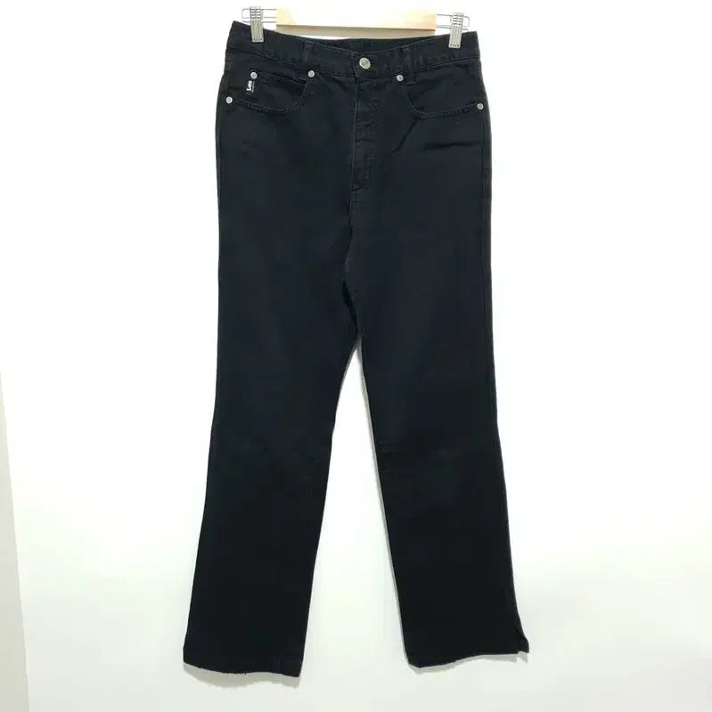 [BUNJANG] Lee 90s Straight Fit Black Jeans (Size 72-88) / Lee 90s 쌍방울 스트레이트 핏 블랙 진 72-88