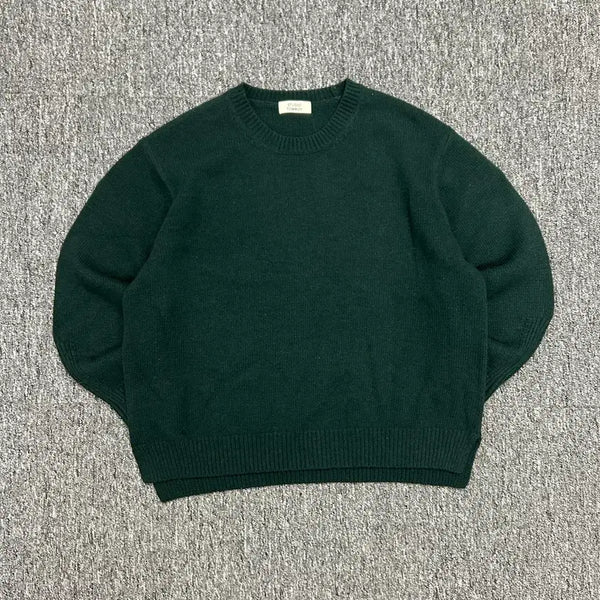 [BUNJANG] Studio Tomboy Deep Green Knit F / 스튜디오 톰보이 딥그린 니트 F