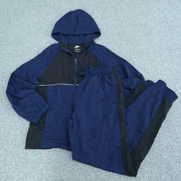 [BUNJANG] Nike Kids Windbreaker Pants Set / L 나이키 바람막이 바지 세트 키즈 | 0821B37