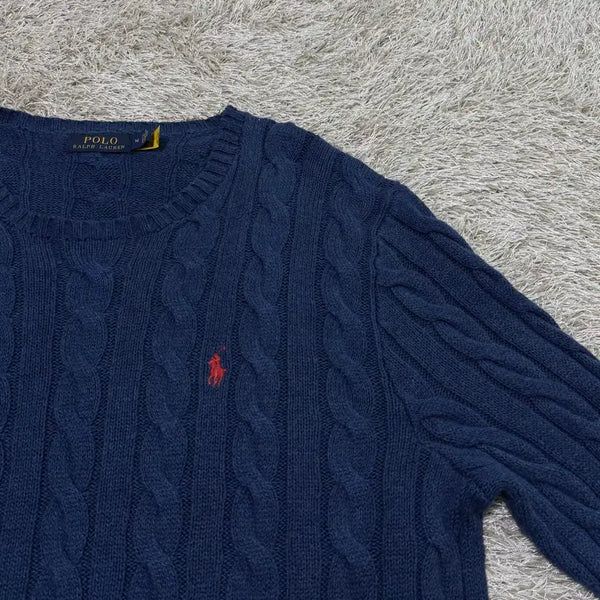 [BUNJANG] Polo Ralph Lauren Cable Knit Sweater / 폴로 랄프로렌 케이블 니트 23fw