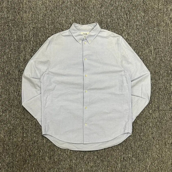 [BUNJANG] COS Sky Blue Classic Shirt / 코스 스카이블루 클래식 셔츠