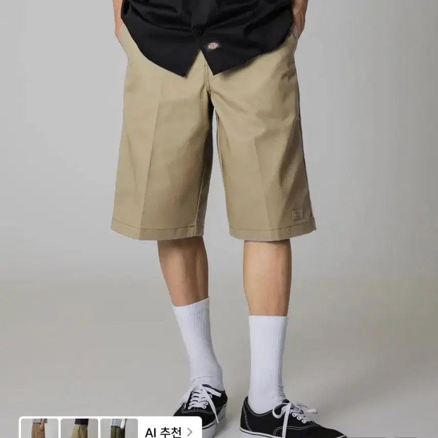 [BUNJANG] Dickies Loose Fit Work Shorts Khaki / 디키즈 루즈핏 워크쇼츠 카키