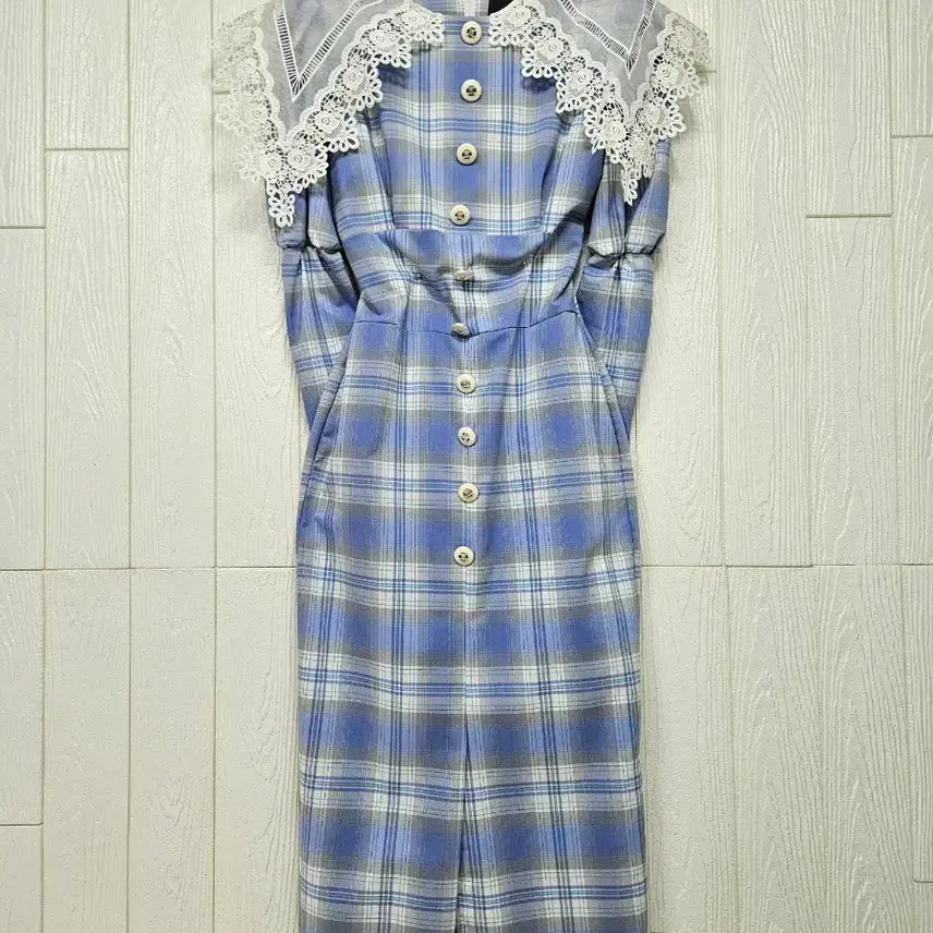 [BUNJANG] Lace Collar Dress / 레이스빅카라 원피스