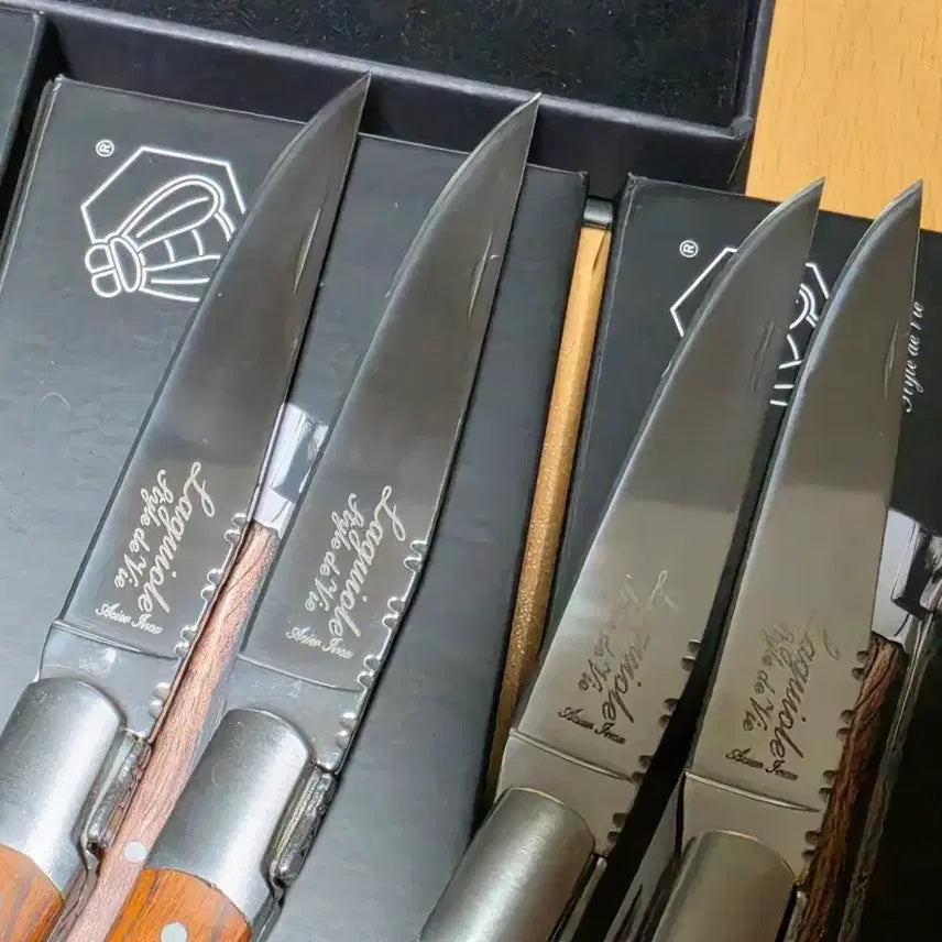[BUNJANG] Laguioule Pocket Knife Camping Knife Set / 라귀올 포켓나이프 캠핑용칼 캠핑나이프
