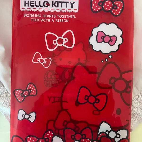 [BUNJANG] Sanrio Hello Kitty Red File L-Holder A4 Size / 산리오 헬로키티 빨간색 파일 L홀더 A4 사이즈