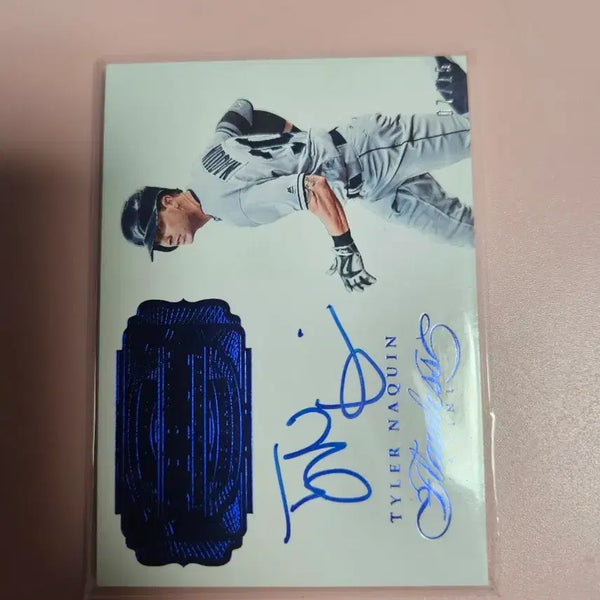 [BUNJANG] 2017 Panini Flawless Tyler Naquin Autograph Card / 클리블랜드)타일러 네이퀸 2017 파니니 Flawless 오토 카드