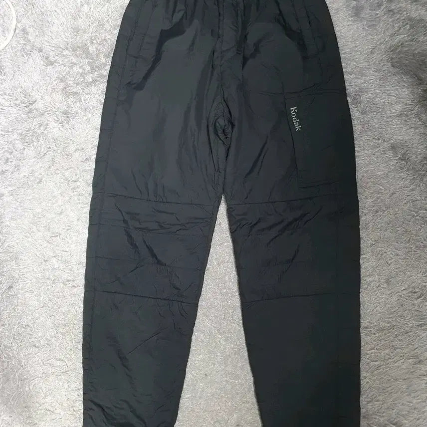 [BUNJANG] Kodak Quilting Padded Pants Black M / 코닥 패딩 바지 퀼팅 팬츠 블랙 m