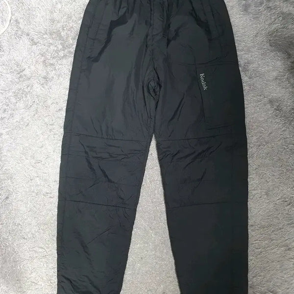 [BUNJANG] Kodak Quilting Padded Pants Black M / 코닥 패딩 바지 퀼팅 팬츠 블랙 m