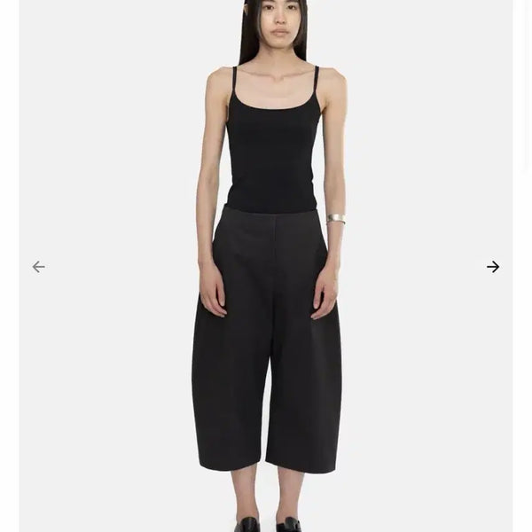 [BUNJANG] AMOMENTO Sleeveless Knit Top Black / AMOMENTO-Sleeveless Knit Top, Black_0사이즈