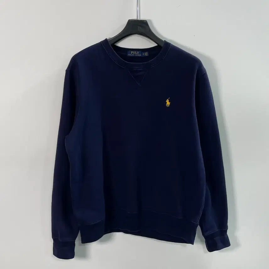 [BUNJANG] Polo Ralph Lauren Navy Sweatshirt M / 폴로 랄프로렌 네이비 맨투맨 (on.2017)