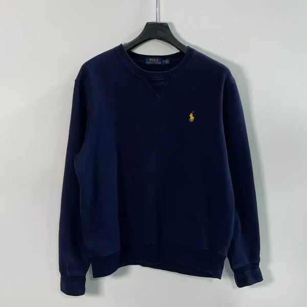 [BUNJANG] Polo Ralph Lauren Navy Sweatshirt M / 폴로 랄프로렌 네이비 맨투맨 (on.2017)