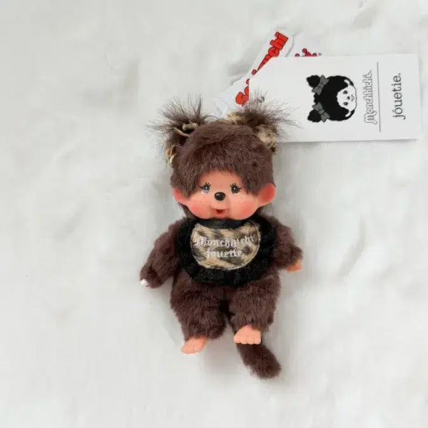 [BUNJANG] Jue Ti Leopard Print Monchhichi / 쥬에티 쥬에띠 레오파드 호피 몬치치