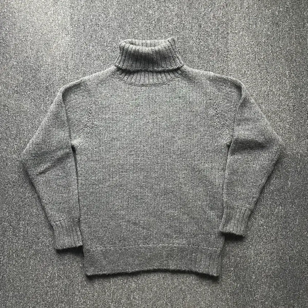 [BUNJANG] Phigvel Wool Turtle Neck Knit Gray / 피그벨 울 터틀넥 니트 그레이 2사이즈
