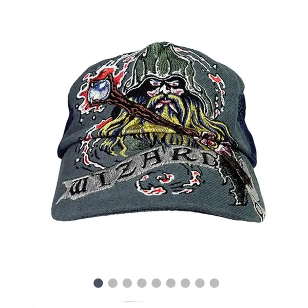 [BUNJANG] MPQ Big Visor Ball Cap / MPQ 위자드 볼캡 빅 바이저