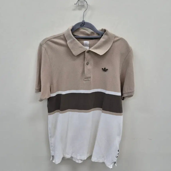 [BUNJANG] Adidas Firebird Pique Polo T-Shirt / 아디다스 파이어버드 피케티 카라티 반팔티