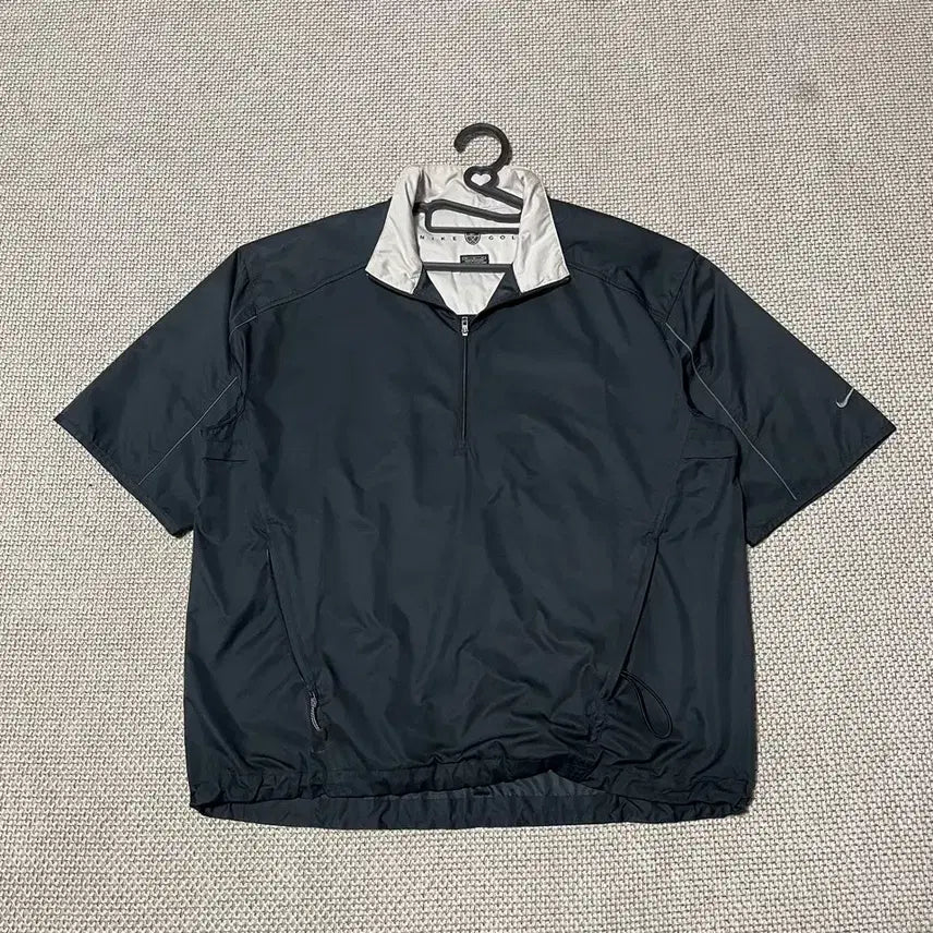 [BUNJANG] Nike M Half-Zip Anorak Warm-Up Top / M 나이키 반팔 반집업 아노락 웜업 B.8360