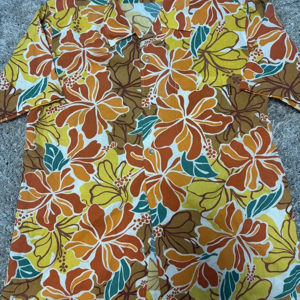 [BUNJANG] Mango Hawaiian Shirt (Size 105) / 일제 오키나와 MANGO 하와이안셔츠 사이즈 105