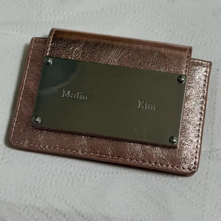 [BUNJANG] Matin Kim Indian Pink Card Holder / 마뗑킴 인디언 핑크 카드지갑