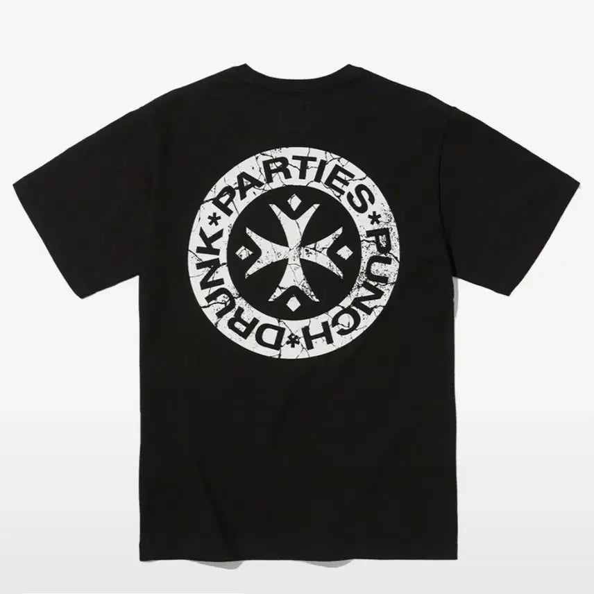 [BUNJANG] Punch Drunk Partyz Short Sleeve T-Shirt Size 3 / 펀치드렁크파티즈 반팔 3사이즈