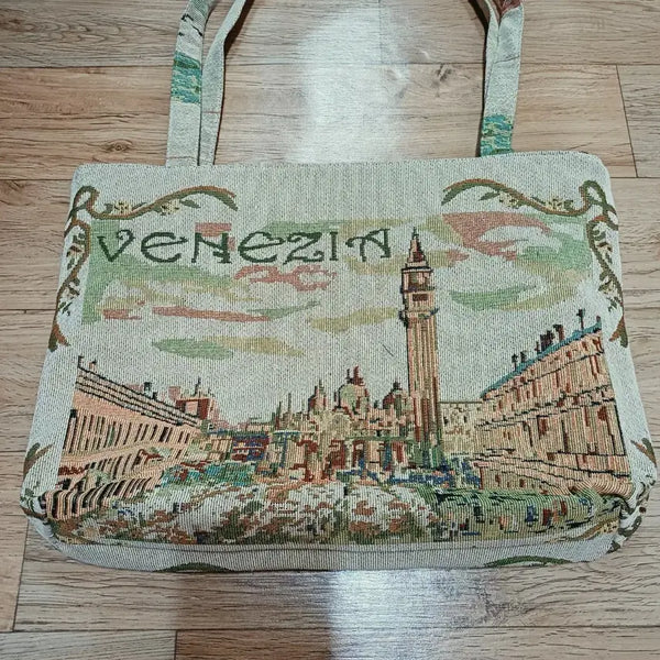 [BUNJANG] Venice Jacquard Shoulder Bag / 베네치아 자가드 가방