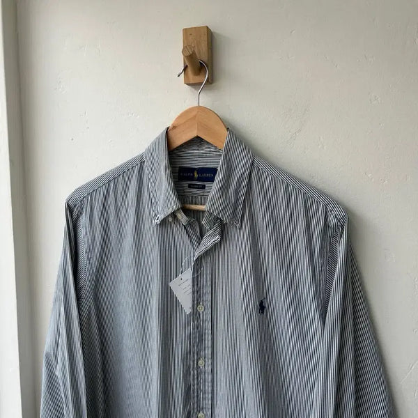 [BUNJANG] Polo Ralph Lauren Striped Shirt / 17812 - 폴로 랄프로렌 스트라이프 셔츠