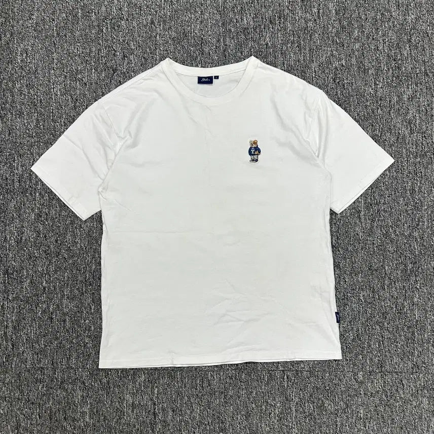 [BUNJANG] Yale White T-Shirt L / 예일 화이트 반팔티셔츠 L