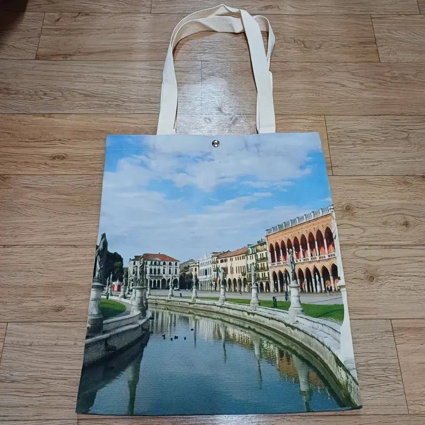 [BUNJANG] Venice Scenic Print Eco Bag / 베네치아 에코백