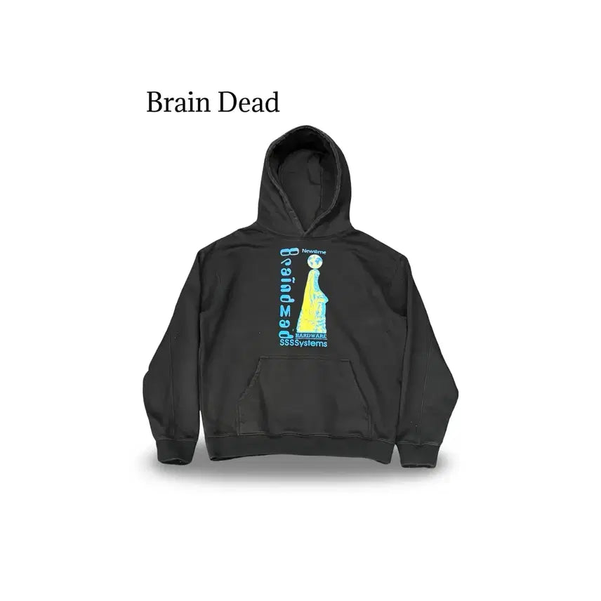 [BUNJANG] Brain Dead Hoodie / (110) 브레인 데드 후드