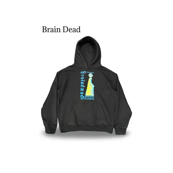 [BUNJANG] Brain Dead Hoodie / (110) 브레인 데드 후드