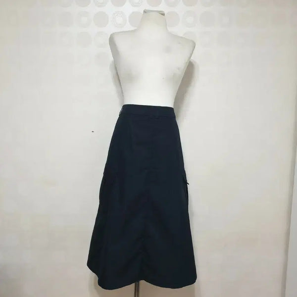 [BUNJANG] H&M Black Long Skirt Size 66 / 에이치엔엠 블랙롱치마66 블랙롱스커트66 롱치마66 롱스커트66