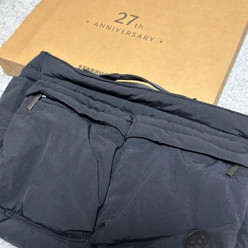 [BUNJANG] Starbucks 27th Anniversary Black Shoulder Bag / 스타벅스 27주년 기념 가방