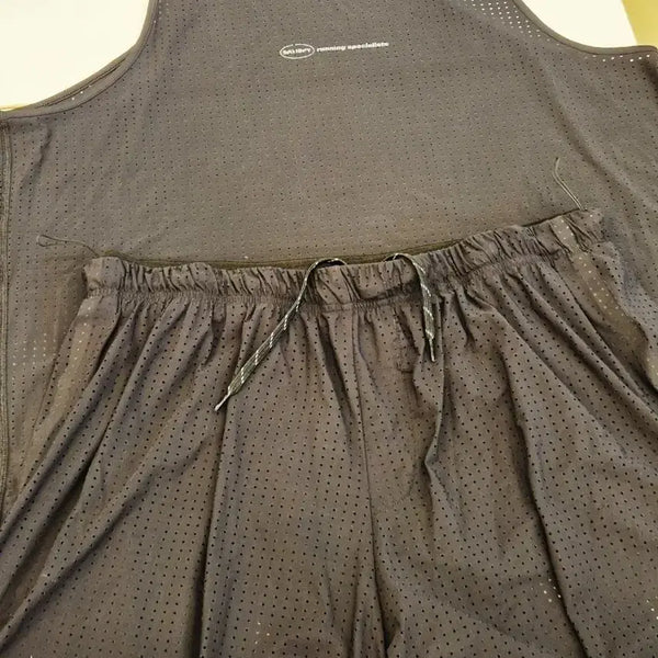 [BUNJANG] Satispi Space-O Singlet M + Shorts L Set / 새티스파이 Space-O 싱글렛 M + 쇼츠 L 세트