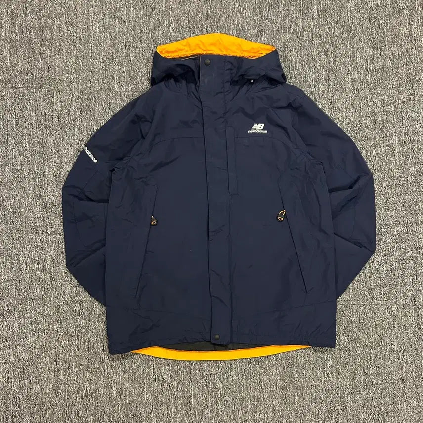 [BUNJANG] New Balance Navy Windbreaker Jacket M / 뉴발란스 네이비 바람막이 자켓 M