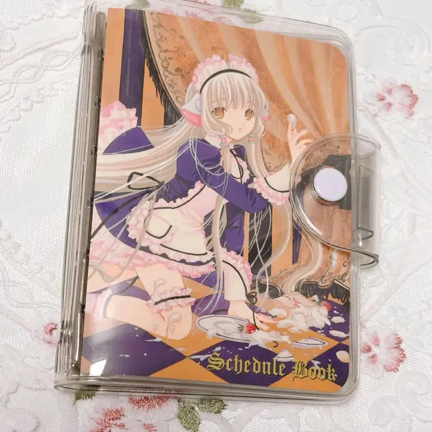 [BUNJANG] Chobits Chi Diary 6-Ring System Planner / 고전 쵸비츠 치이 다이어리 쵸비츠 6공 다이어리 시스템 수첩