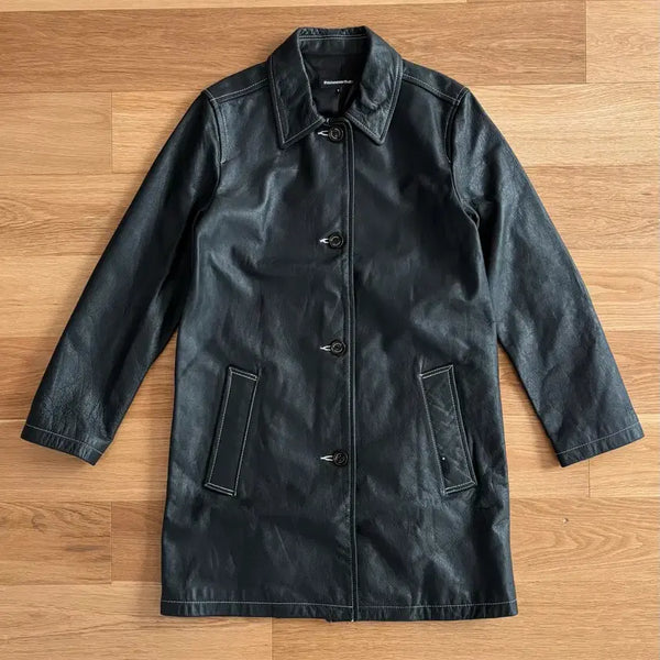 [BUNJANG] Thisisneverthat Natural Leather Leather Coat Size S / 디스이즈네버댓 천연가죽 레더 코트 S