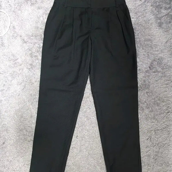 [BUNJANG] Maje Black Pin Tuck Slacks Pants Size 26 / 마쥬 바지 핀턱 슬랙스 팬츠 블랙 26