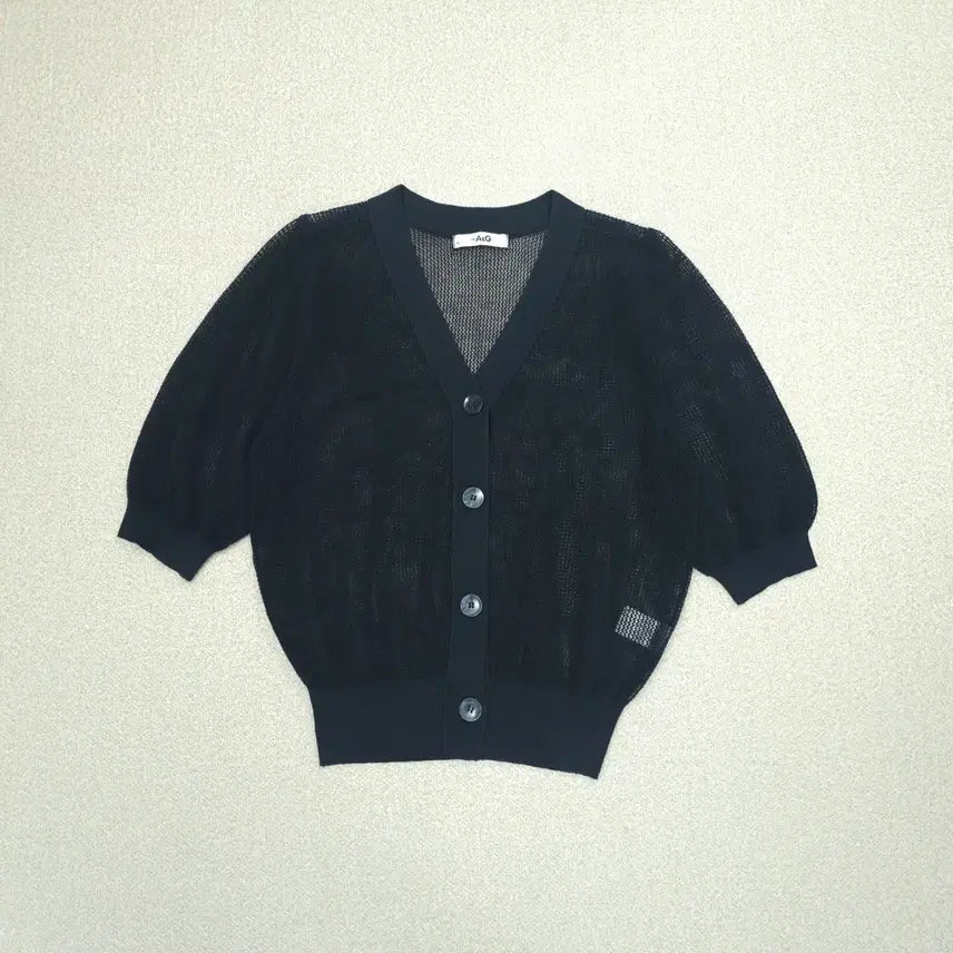 [BUNJANG] The Edge Women's Short Sleeve Cardigan Inner Set Navy / (66)더엣지 여성 반팔 가디건 이너 세트 네이비