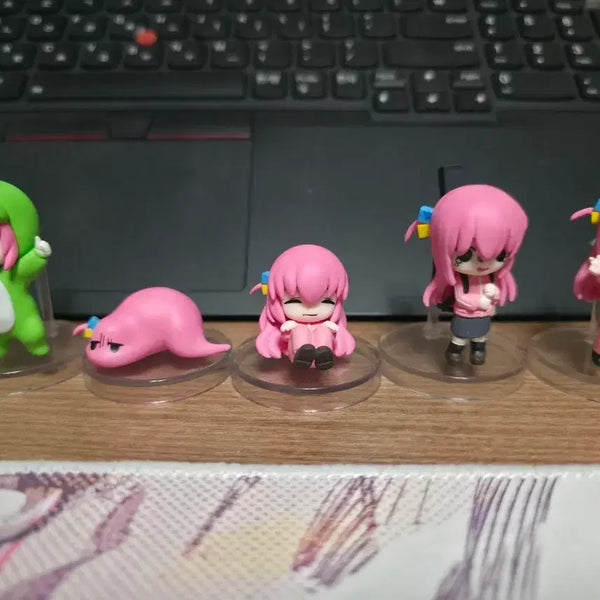 [BUNJANG] Bocchi the Rock! Gacha Figure Set - Series 1 & 2 / 봇치더락 가챠 피규어 1탄 2탄 세트
