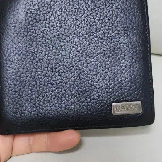 [BUNJANG] Bally Men's Black Leather Wallet / BALLY 남성 블랙 가죽 지갑