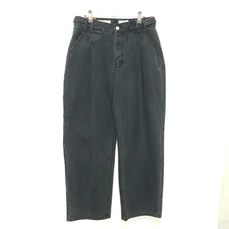 [BUNJANG] Sido One-Tuck Wide Denim Pants / 시도 원턱 와이드 데님 팬츠 2_M3323