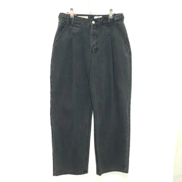 [BUNJANG] Sido One-Tuck Wide Denim Pants / 시도 원턱 와이드 데님 팬츠 2_M3323