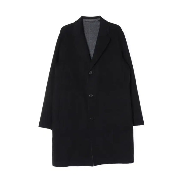 [BUNJANG] Theory New Divide 2 Delancey Wool Cashmere Handmade Single Long Coat / 띠어리 뉴 디바이드 2 델란시 울 캐시미어 핸드메이드 싱글 롱 코트