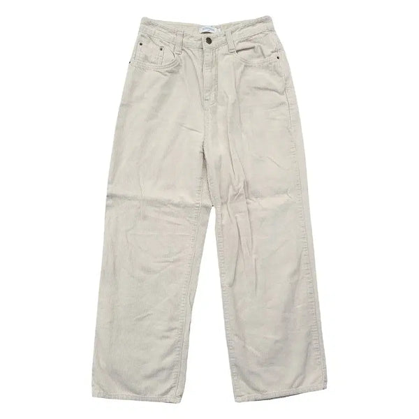 [BUNJANG] Slowmood Beige Loose Fit Pants M / 슬로우무드 베이지 루즈핏 바지 M